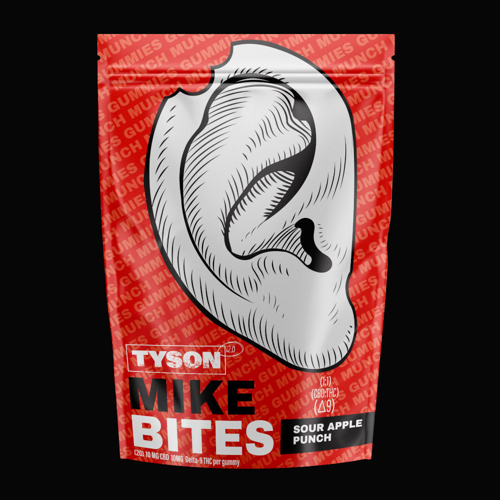 Tyson 2.0 Mike Bites D9 Gummies - Sour Apple Punch