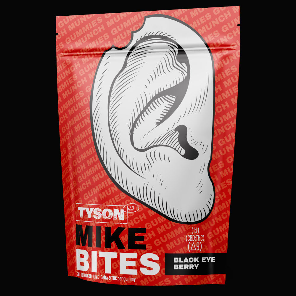 Tyson 2.0 D9 Mike Bites Gummies - Black Eye Berry