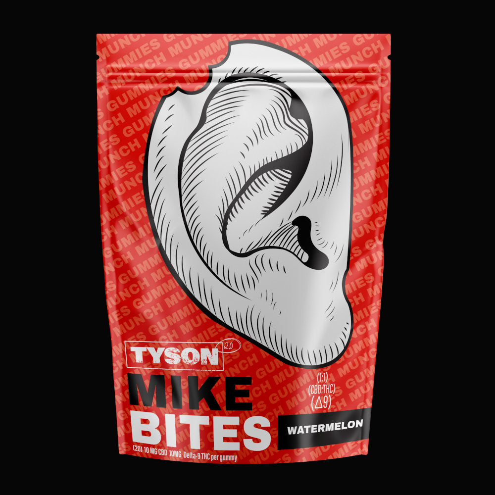 Tyson 2.0 Mike Bites D9 Gummies - Watermelon